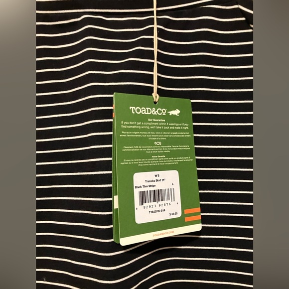 Toad&Co. Transit Skirt size L - Picture 4 of 8